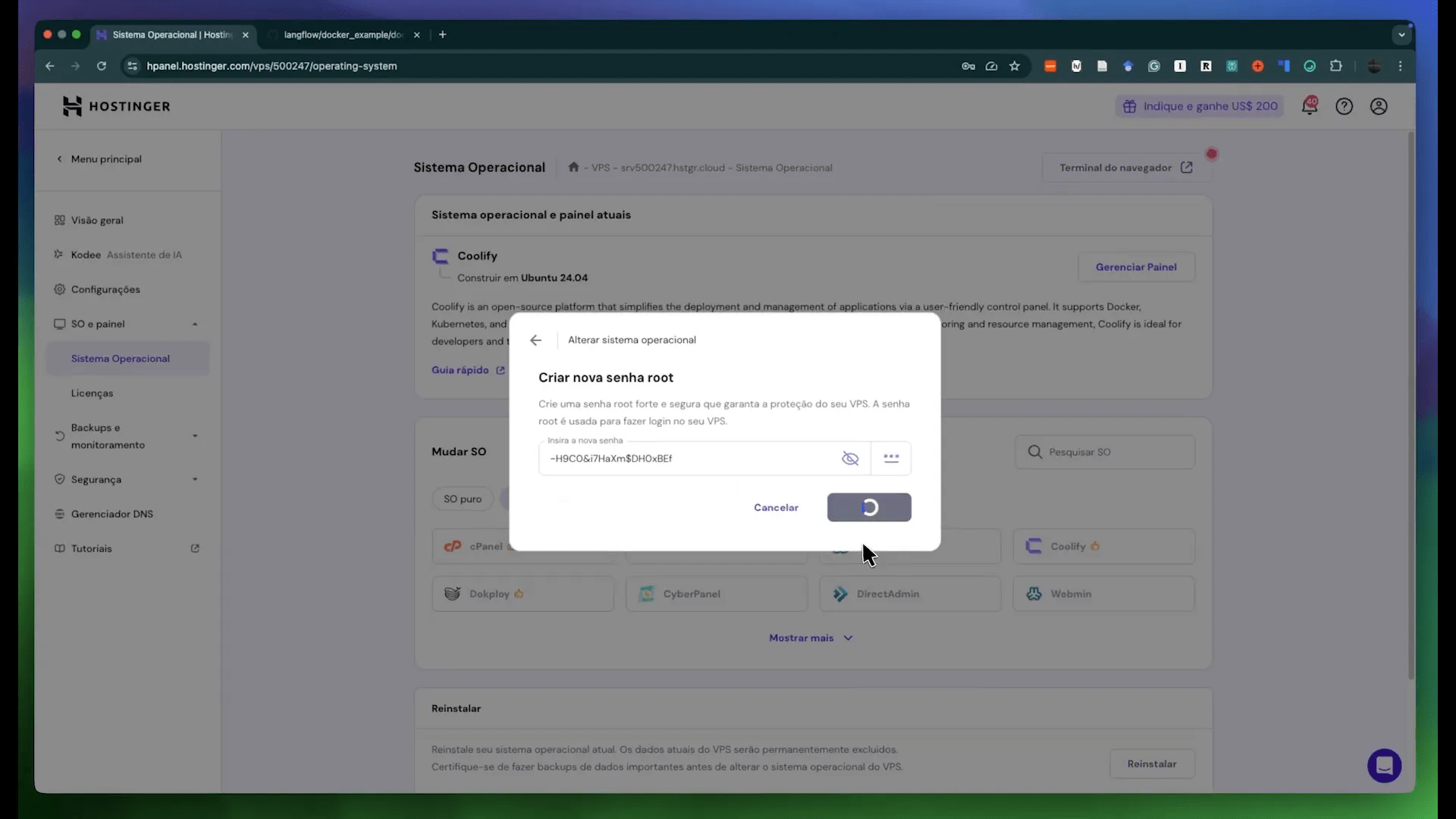 Configurando o Sistema Operacional