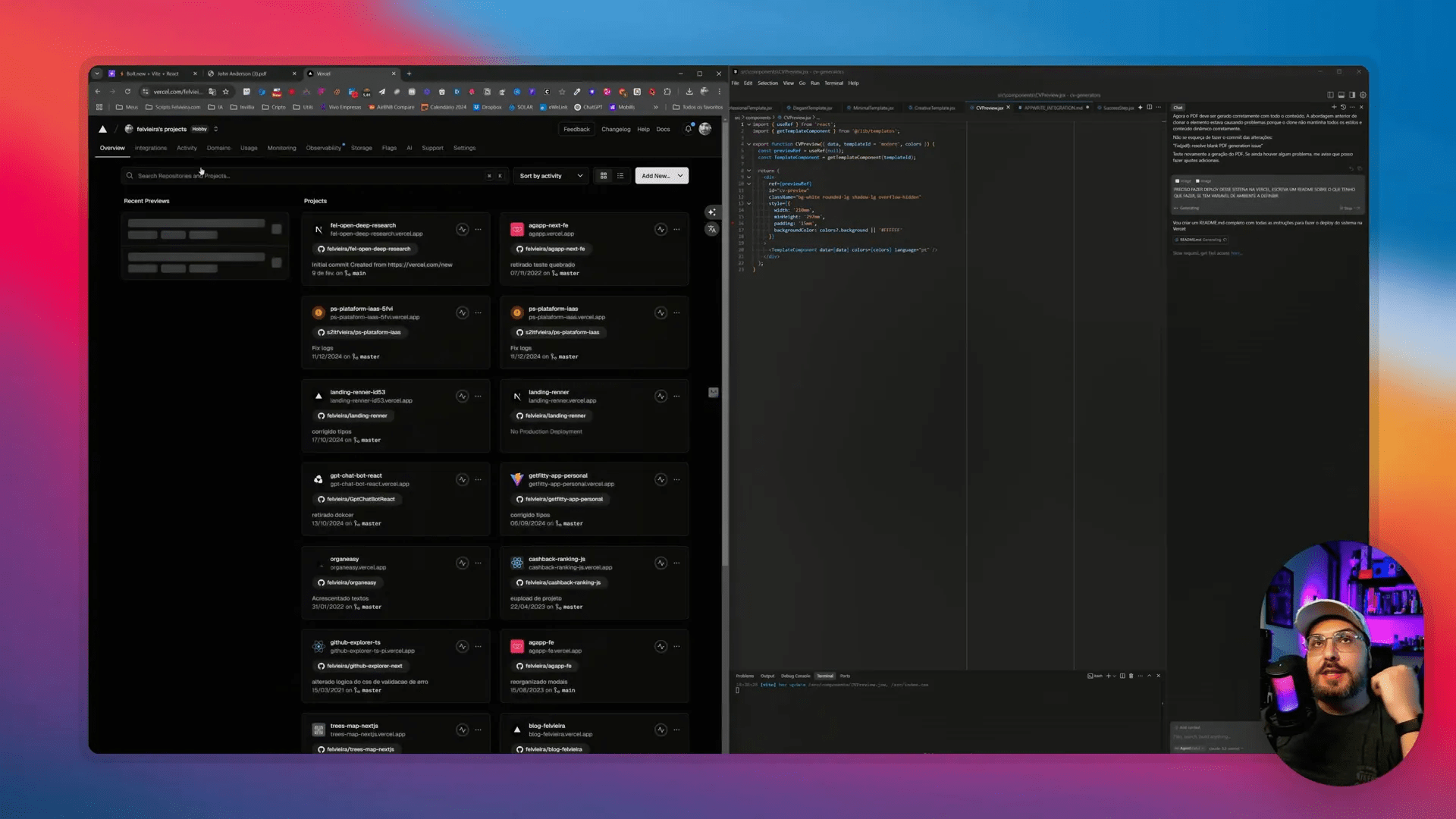 Realizando o deploy na Vercel