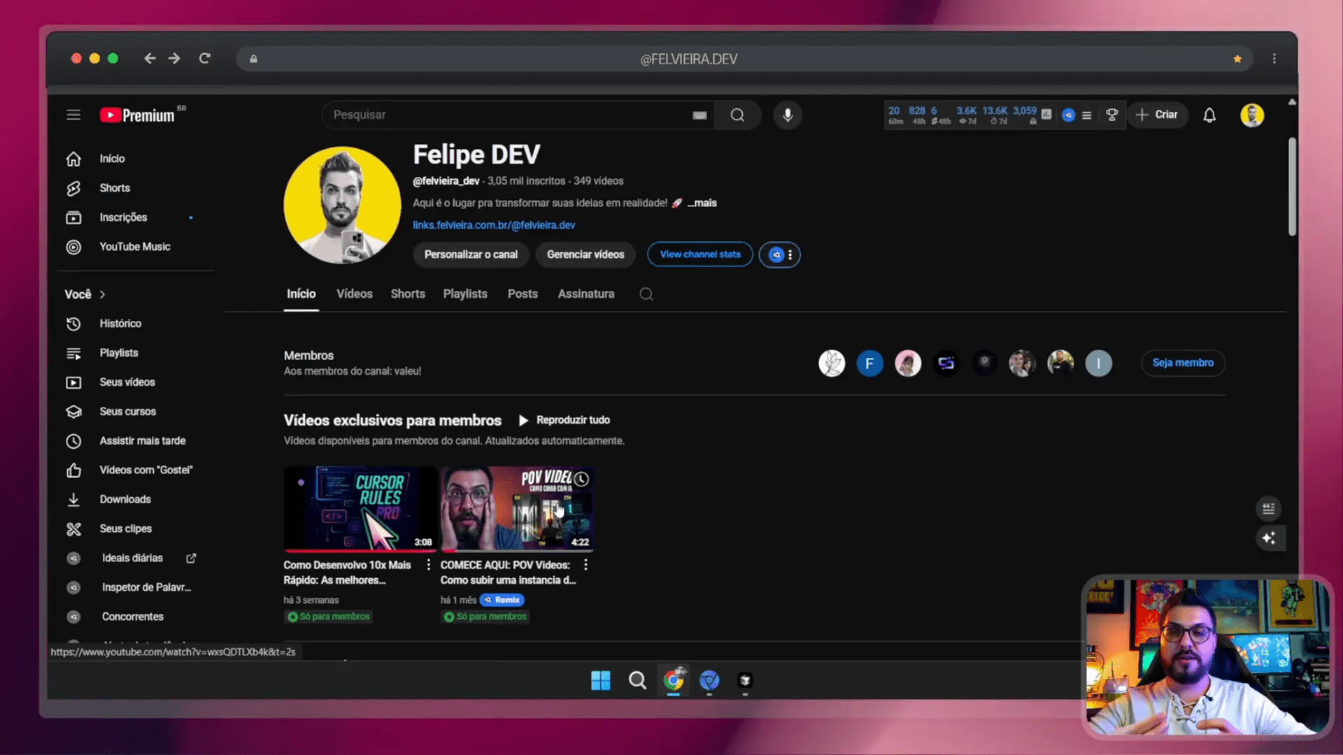 Conteúdo Exclusivo para Membros
