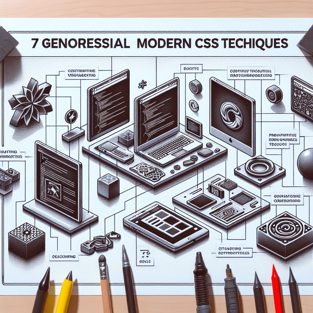 7 Técnicas Essenciais de CSS Moderno para Projetos Web em 2025