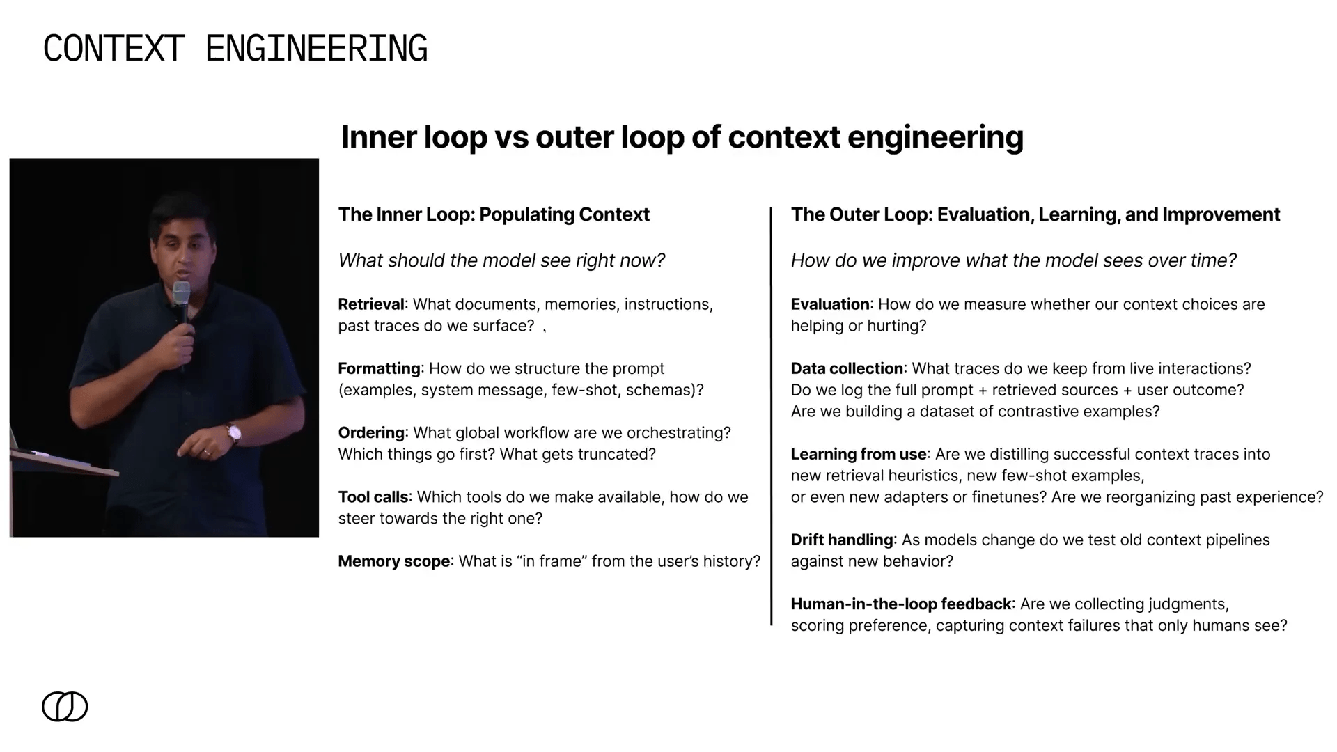 Loop externo: melhoria contínua da engenharia de contexto