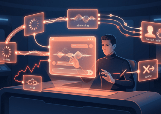 Interfaces com IA no frontend: o estado também precisa ser desenhado — cover